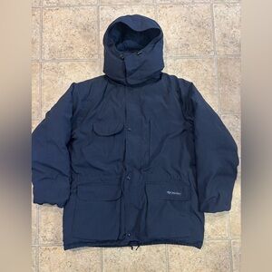 Vintage Canada Snow Goose 9604 Navy Down Fill Parka Expedition Jacket XL
